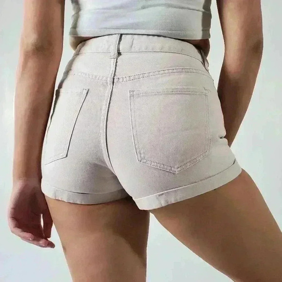 PacSun Pants - Pacsun Pale Pink High Rise Mom Shorts - 26